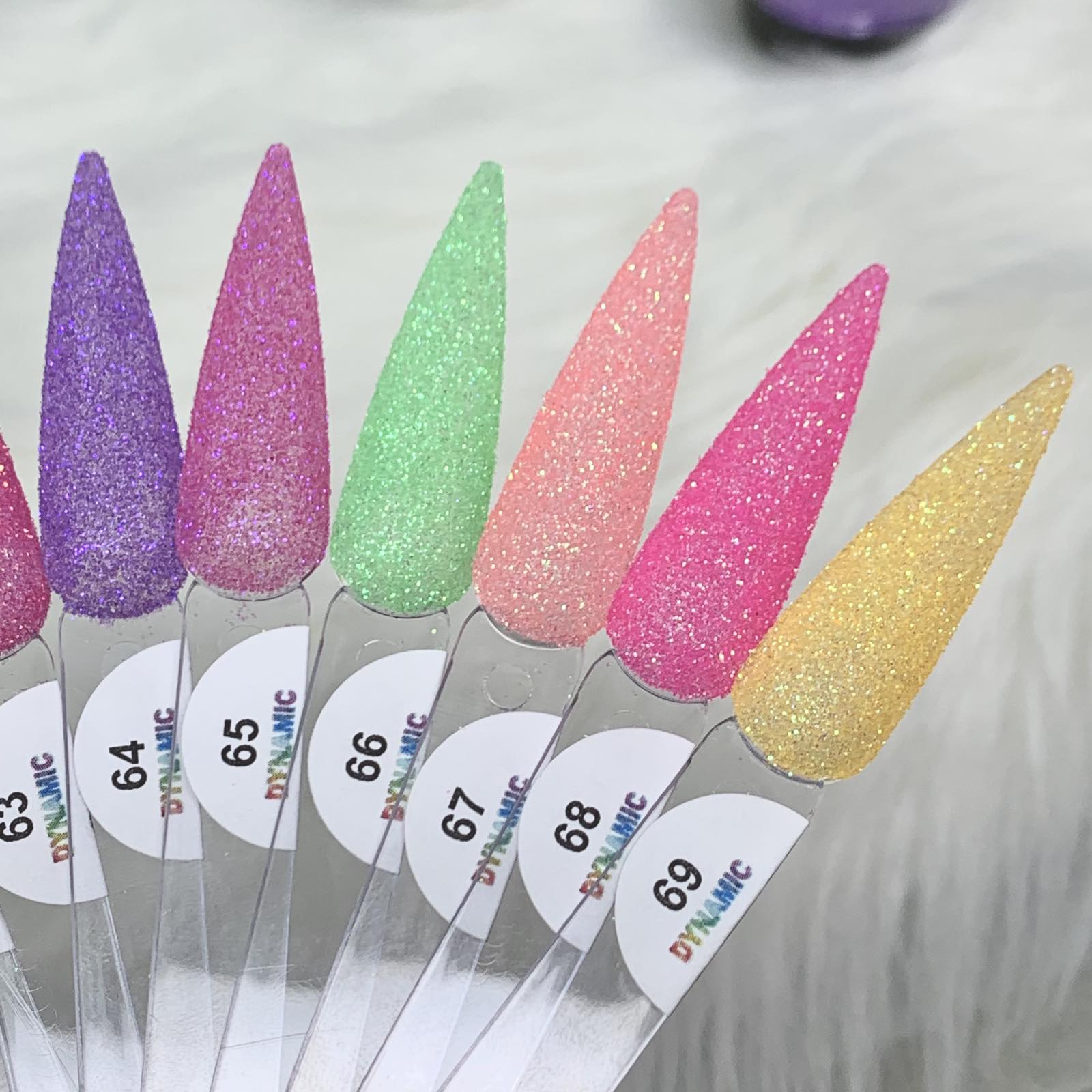 Colorful Iridescent Loose Glitter (Super-Fine Size) for Sugar Nails Art Design