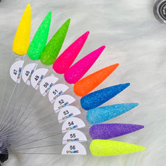 0.7 oz Neon Loose Glitter (Super-Fine Size) for Summer Nails Collection