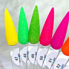 0.7 oz Neon Loose Glitter (Super-Fine Size) for Summer Nails Collection