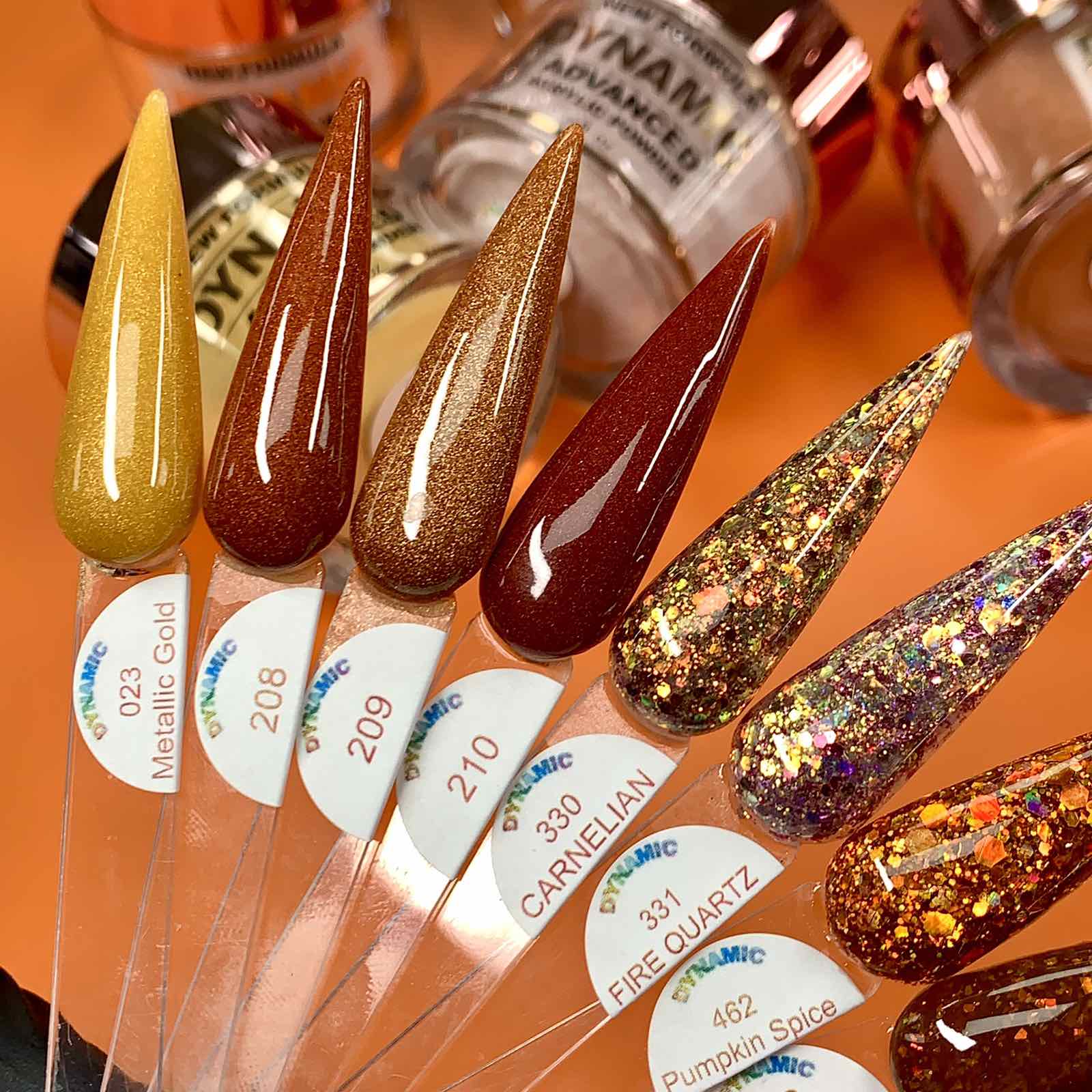 "The Beauty of Fall" Acrylic Powder Collection (part 3)