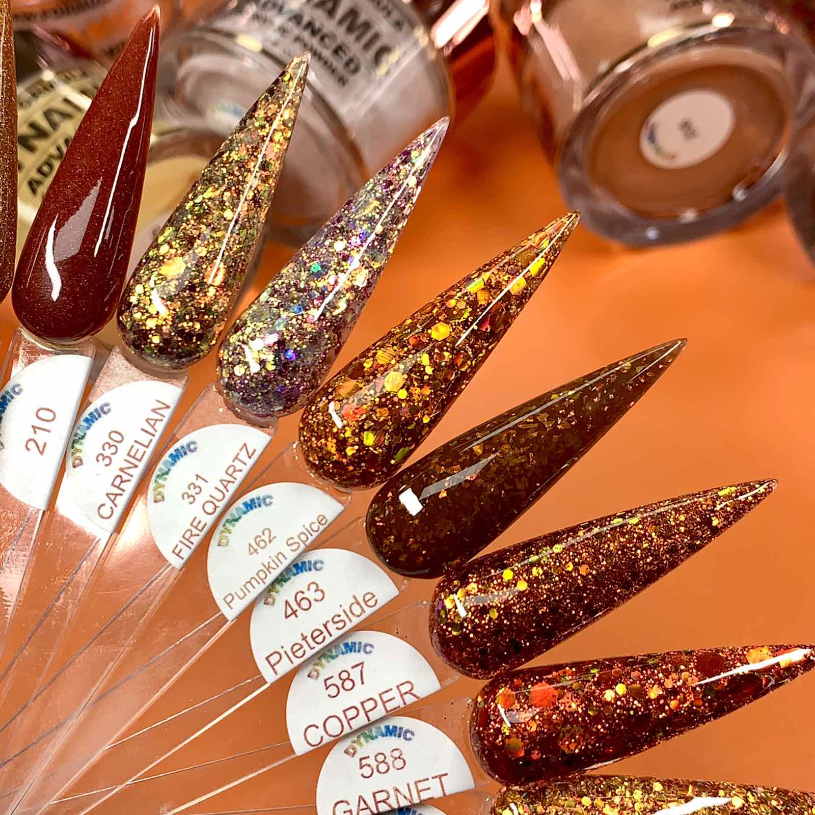 "The Beauty of Fall" Acrylic Powder Collection (part 3)