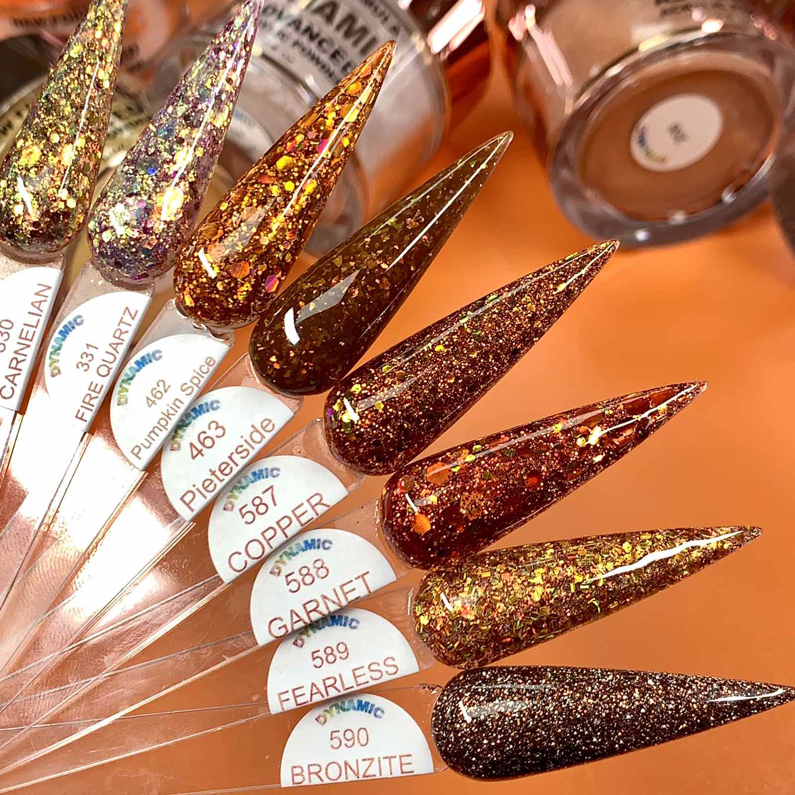 "The Beauty of Fall" Acrylic Powder Collection (part 3)