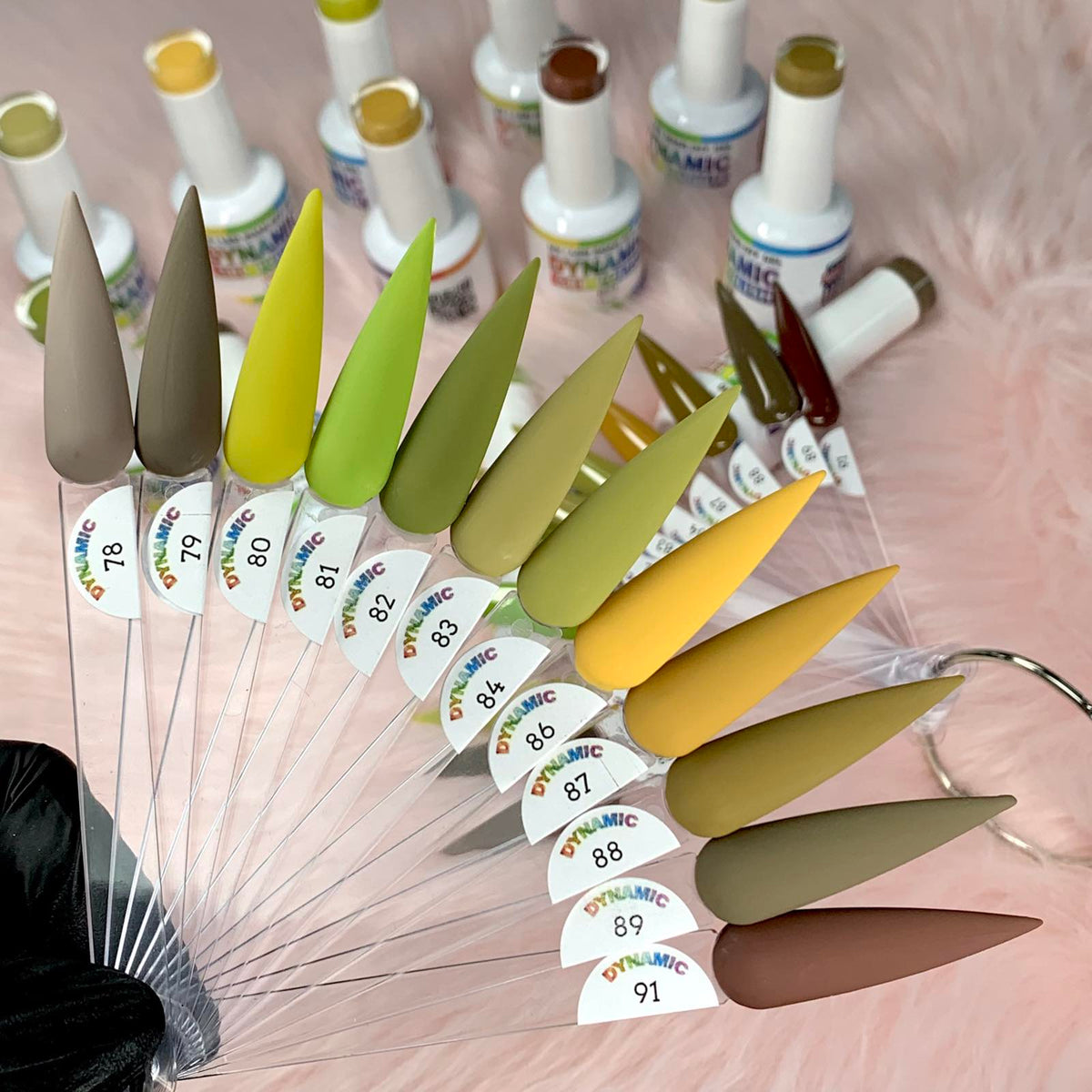 (New) Fall Color Gel Polish Collection from 78 to 91